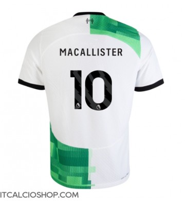 Liverpool Alexis Mac Allister #10 Seconda Maglia 2023-24 Manica Corta